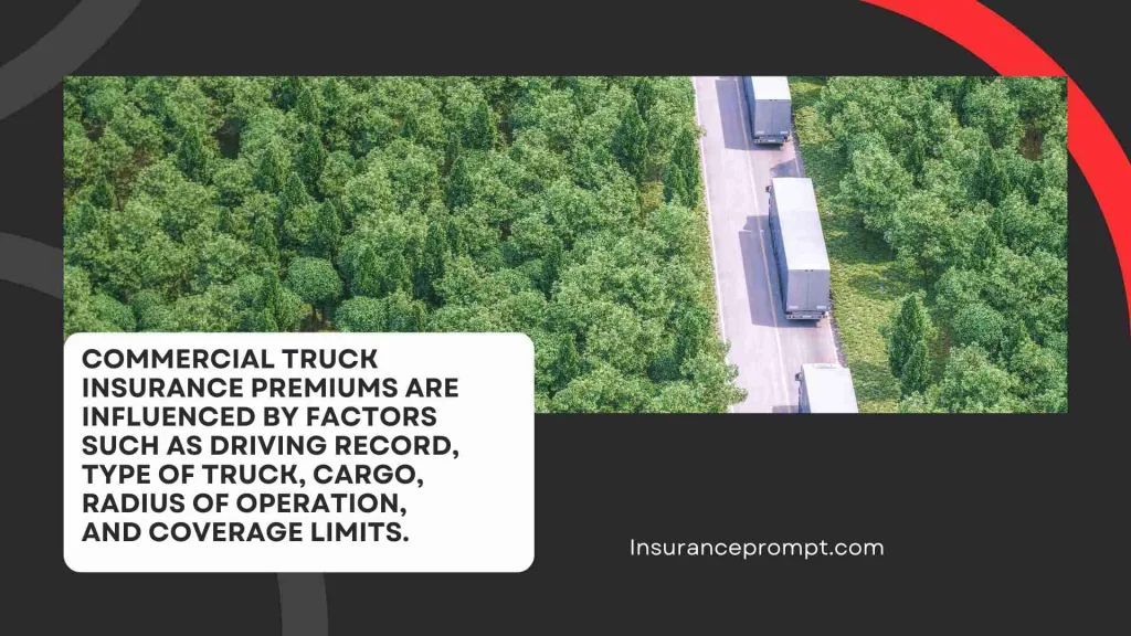 Factors That Affect Commercial Truck Insurance Premiums