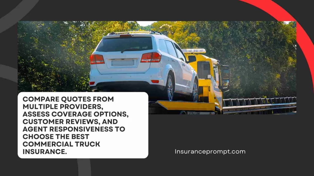 How To Get Quotes And Choose The Best Commercial Truck Insurance
