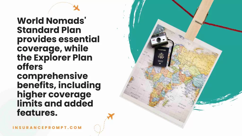 World Nomads’ Standard Plan vs. Explorer Plan
