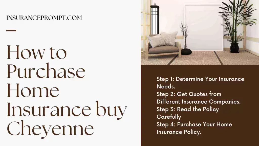 How to Purchase Home Insurance buy Cheyenne 