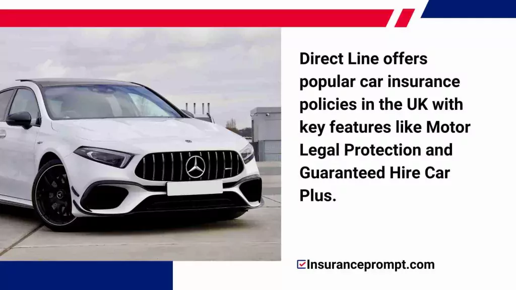 Direct Line car insurance key features in 2023