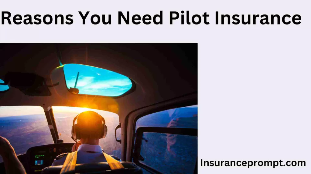 
Reasons You Need Pilot Insurance 