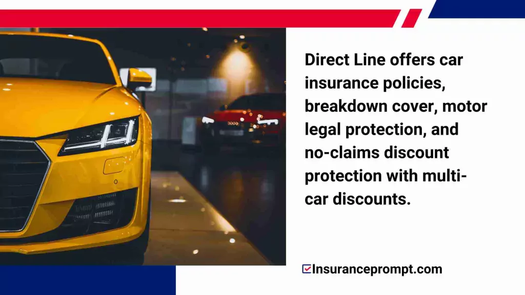 What does Direct Line car insurance offer