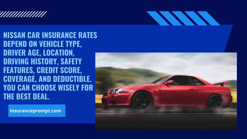 Factors Affecting Nissan Car Insurance Rates