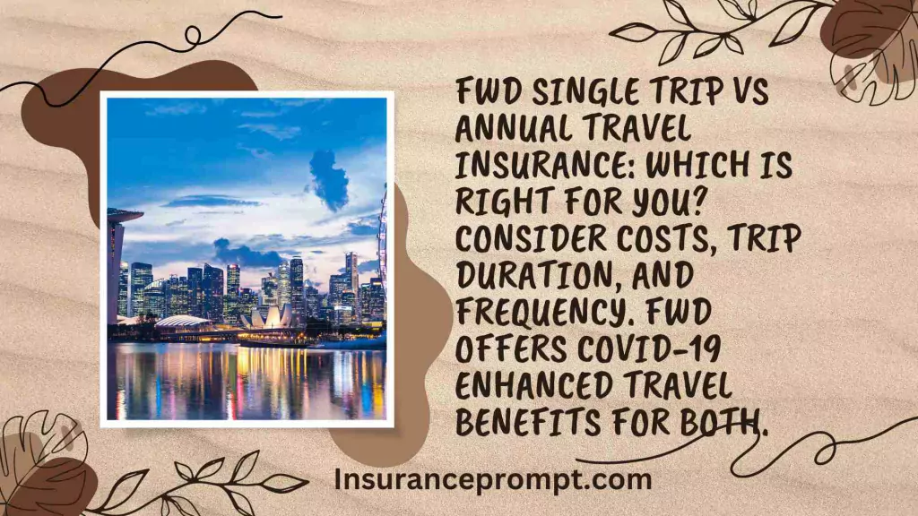 What's The Difference Between FWD Single Trip and Annual Travel Insurance