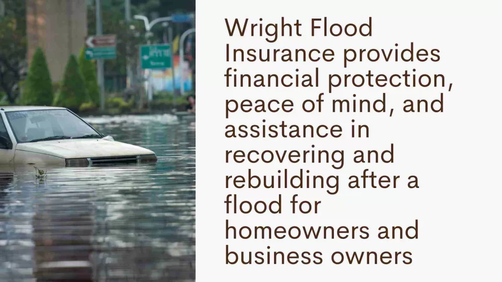How Does Wright Flood Insurance Help Homeowners and Business Owners